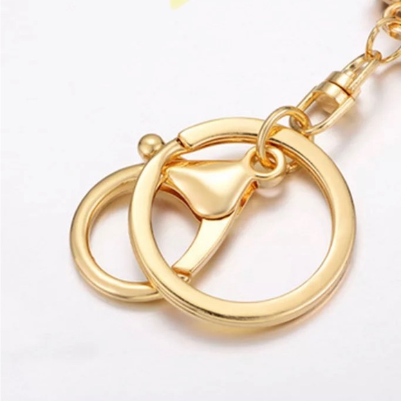 NEW gold with rose gold perfume keychain - Picture 5 of 9